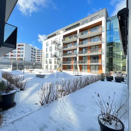 Apartman 2bd & Office Room, Terrace, Garage Parking, By Cohost Vilnius